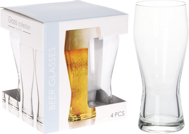 Sonstiges Bierglas 400ml, 4er-Set
