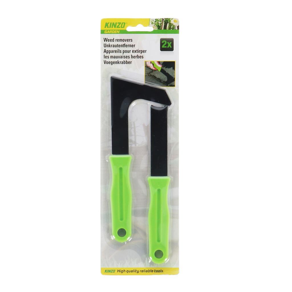 Kinzo Garten-Fugenschaber-Set grün schwarz