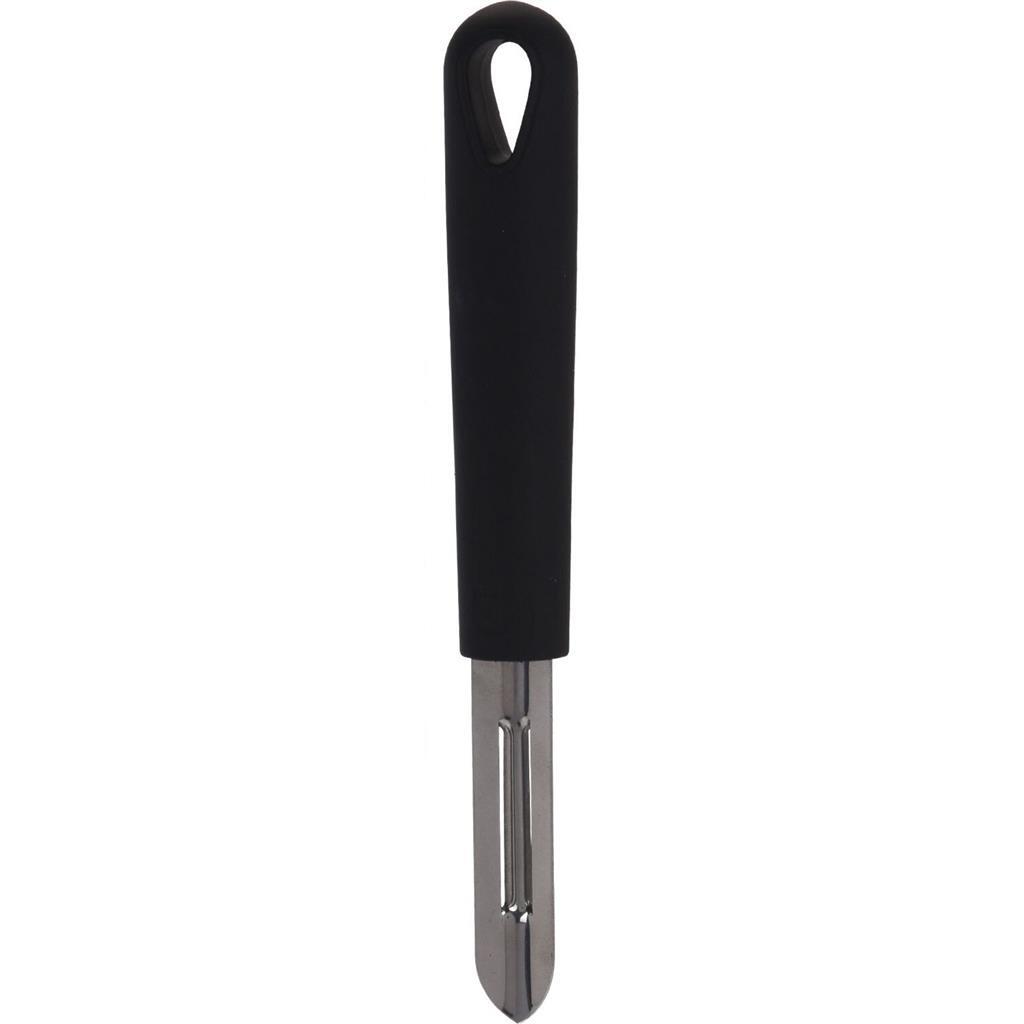 Ausgezeichneter Haushaltsschäler 19 cm aus schwarzem Edelstahl