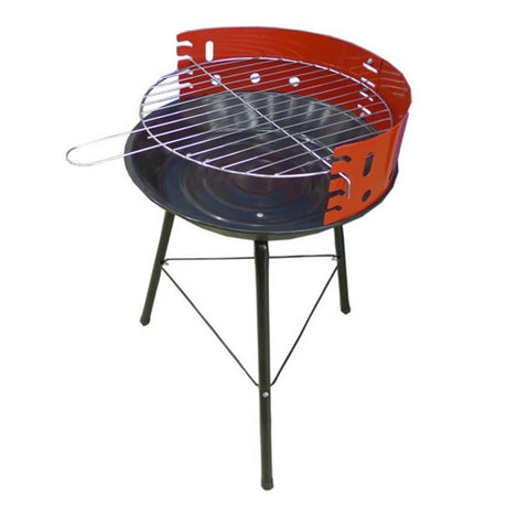 Benson bbq 4-level 36x36x51.5 cm rood zwart