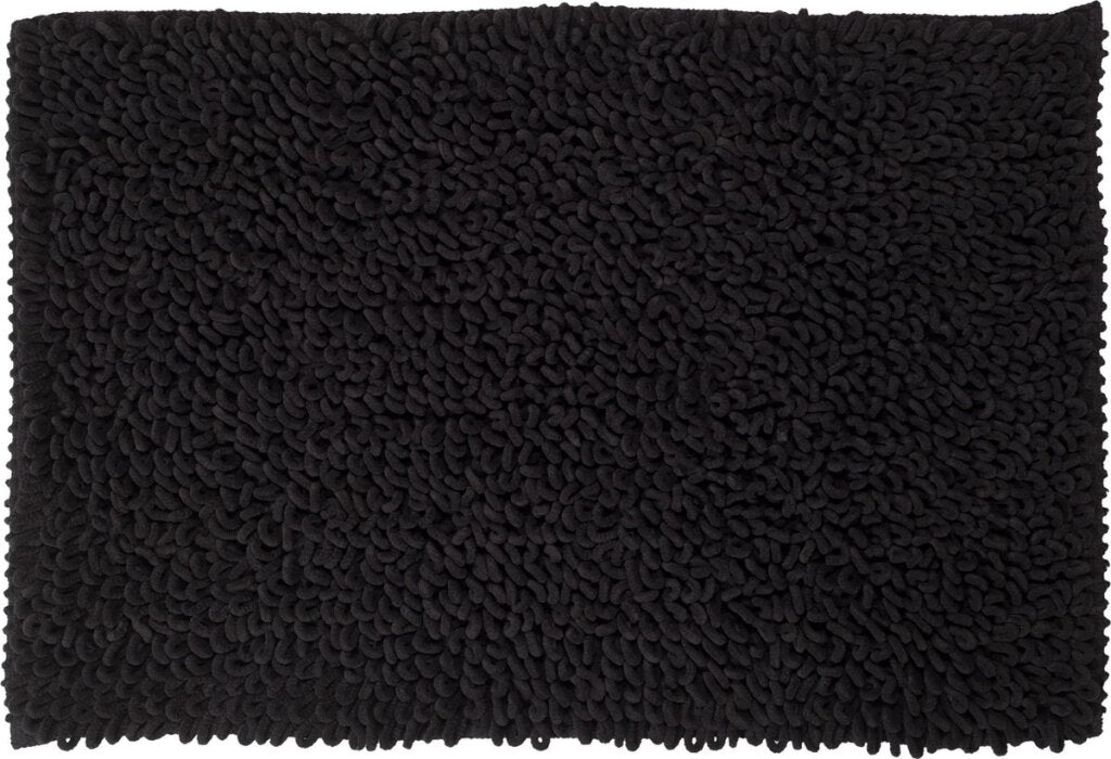 Salskinin Twist Badmat 60x90 cm Microfiber Anthhacite