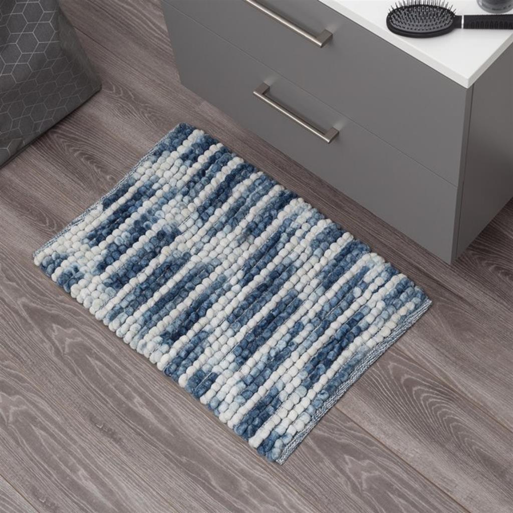 Sealskin Vintage Badematte 50x80 cm blau
