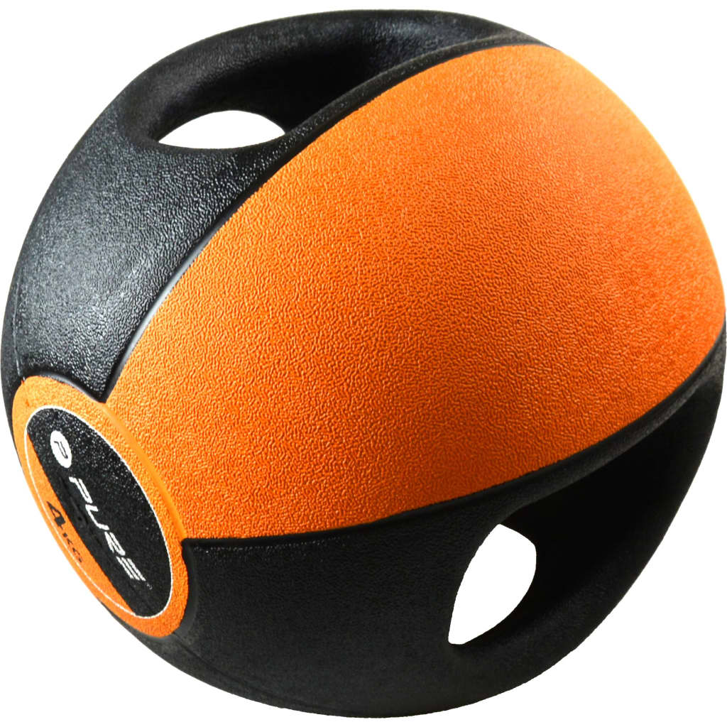 Pure2Improve Pure2Improve Medicine Ball mit Griffen 4 kg Orange