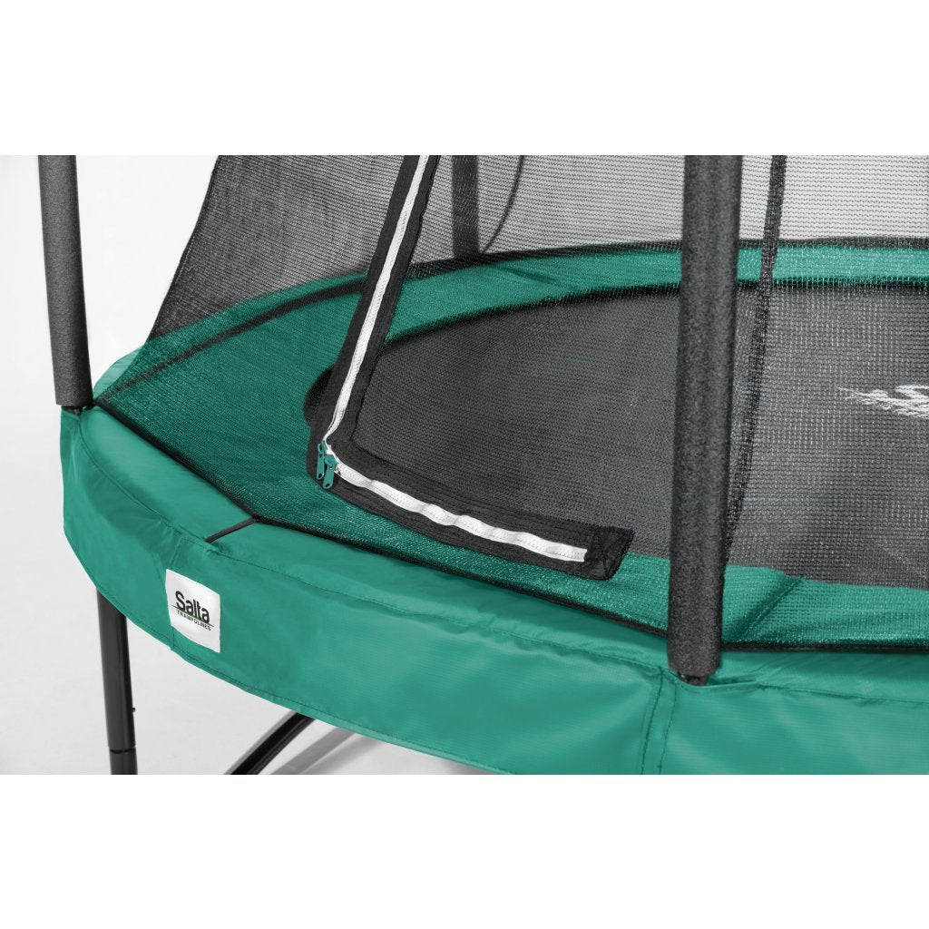 Salta salta 5071g comfort edition trampoline 183 cm + veiligheidsnet groen