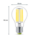 Philips LED CLA 60W A60 E27 4000K CL Eela Srt4 oświetlenie