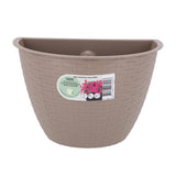 Andere Marken Blumenkastenwand Dijon 26 cm Taupe