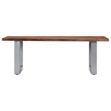 Vidaxl salontafel met natuurlijke randen 115x60x40 cm acaciahout