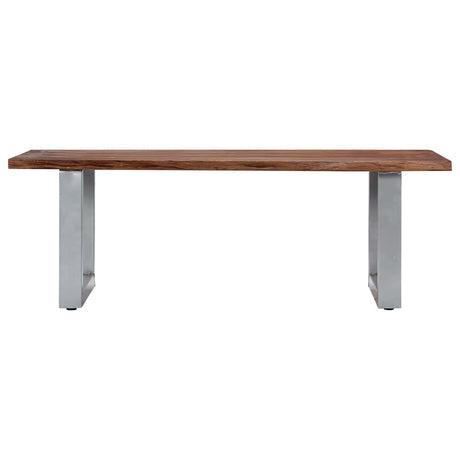 Vidaxl salontafel met natuurlijke randen 115x60x40 cm acaciahout