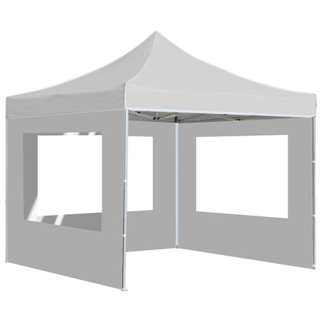Vidaxl Partytent faltbar mit Wänden 3x3 M Aluminium Weiß