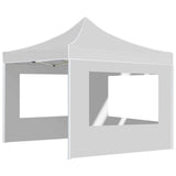 Vidaxl Partytent faltbar mit Wänden 3x3 M Aluminium Weiß