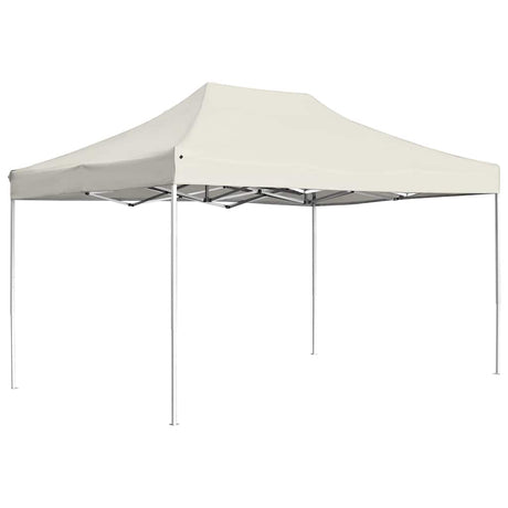 Vidaxl Partytent professionell faltbar 4,5 x 3 m Aluminiumcreme