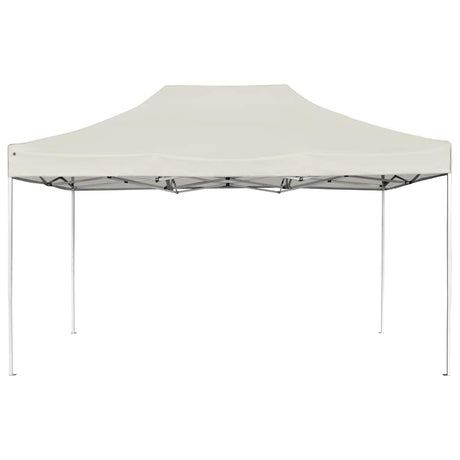 Vidaxl Partytent professionell faltbar 4,5 x 3 m Aluminiumcreme