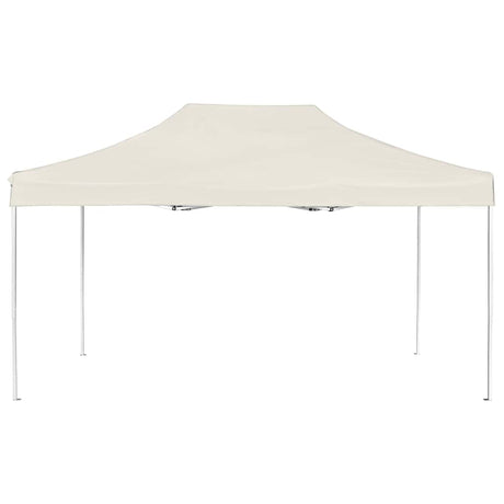 Vidaxl Partytent professionell faltbar 4,5 x 3 m Aluminiumcreme