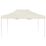 Vidaxl PartyTent Piegabile professionale 4,5x3 M Crema di alluminio