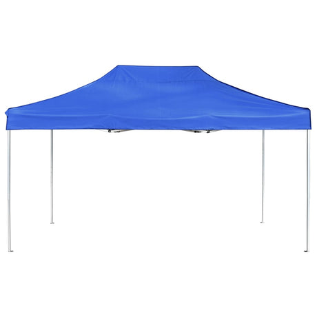 Vidaxl Partytent professionell faltbar 4,5 x 3 m Aluminiumblau