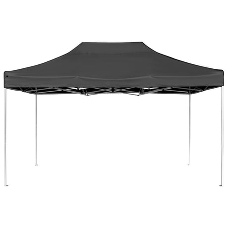 Vidaxl Partytent professionell faltbar 4,5 x 3 m Aluminium -Anthrazit