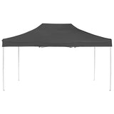 Vidaxl Partytent professionell faltbar 4,5 x 3 m Aluminium -Anthrazit