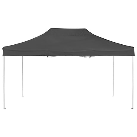 Vidaxl Partytent professionell faltbar 4,5 x 3 m Aluminium -Anthrazit