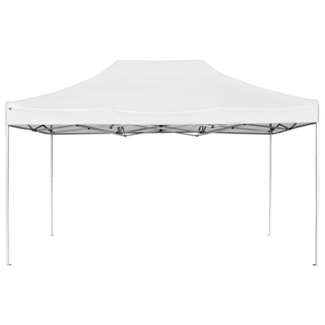Vidaxl Partytent professionell faltbar 4,5 x 3 m Aluminium weiß