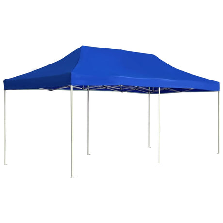 Vidaxl Partytent professionell faltbar 6x3 m Aluminiumblau