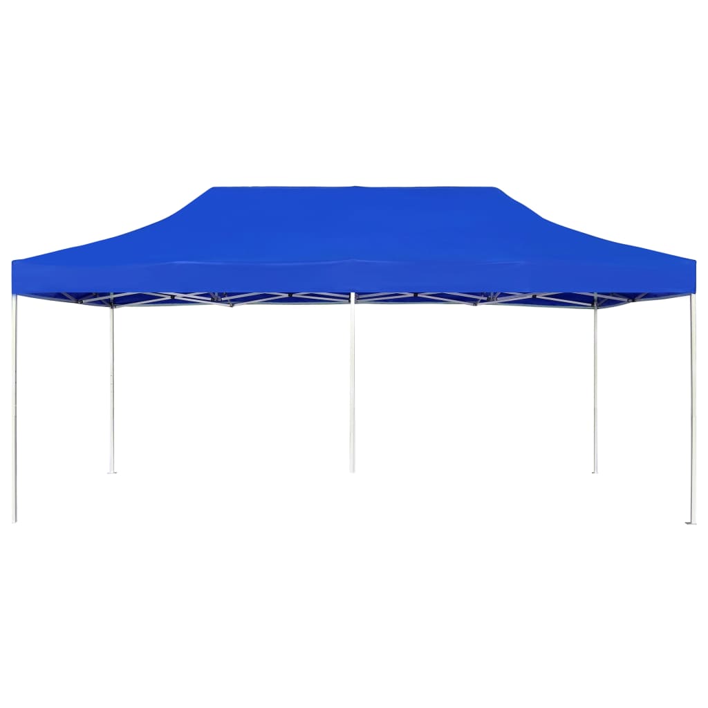 Vidaxl PartyTent professionalmente pieghevole 6x3 m in alluminio blu