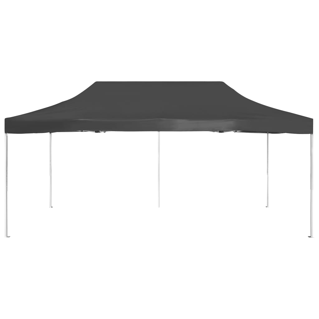 Vidaxl PartyTent Piegabile professionalmente 6x3 M Antracite in alluminio