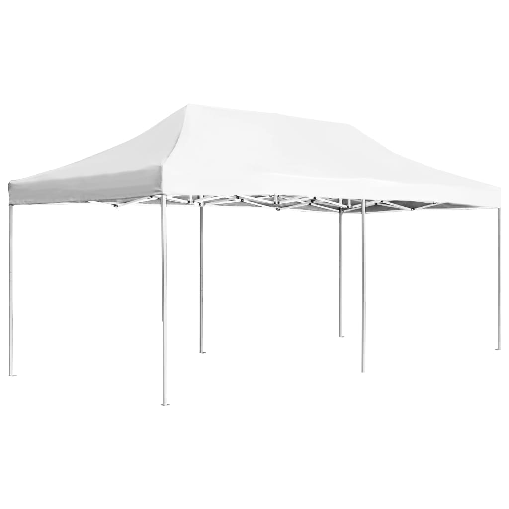 Vidaxl Partytent professionell faltbar 6x3 m Aluminium weiß