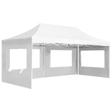 Vidaxl PartyTent sammenleggbar med vegger 6x3 m aluminium hvit