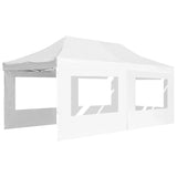 Vidaxl PartyTent pliable avec des murs 6x3 m en aluminium blanc