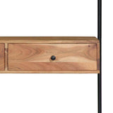 Vidaxl wandbureau 90x40x170 cm massief acaciahout
