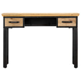 Vidaxl schrijftafel 110x50x76 cm massief mangohout