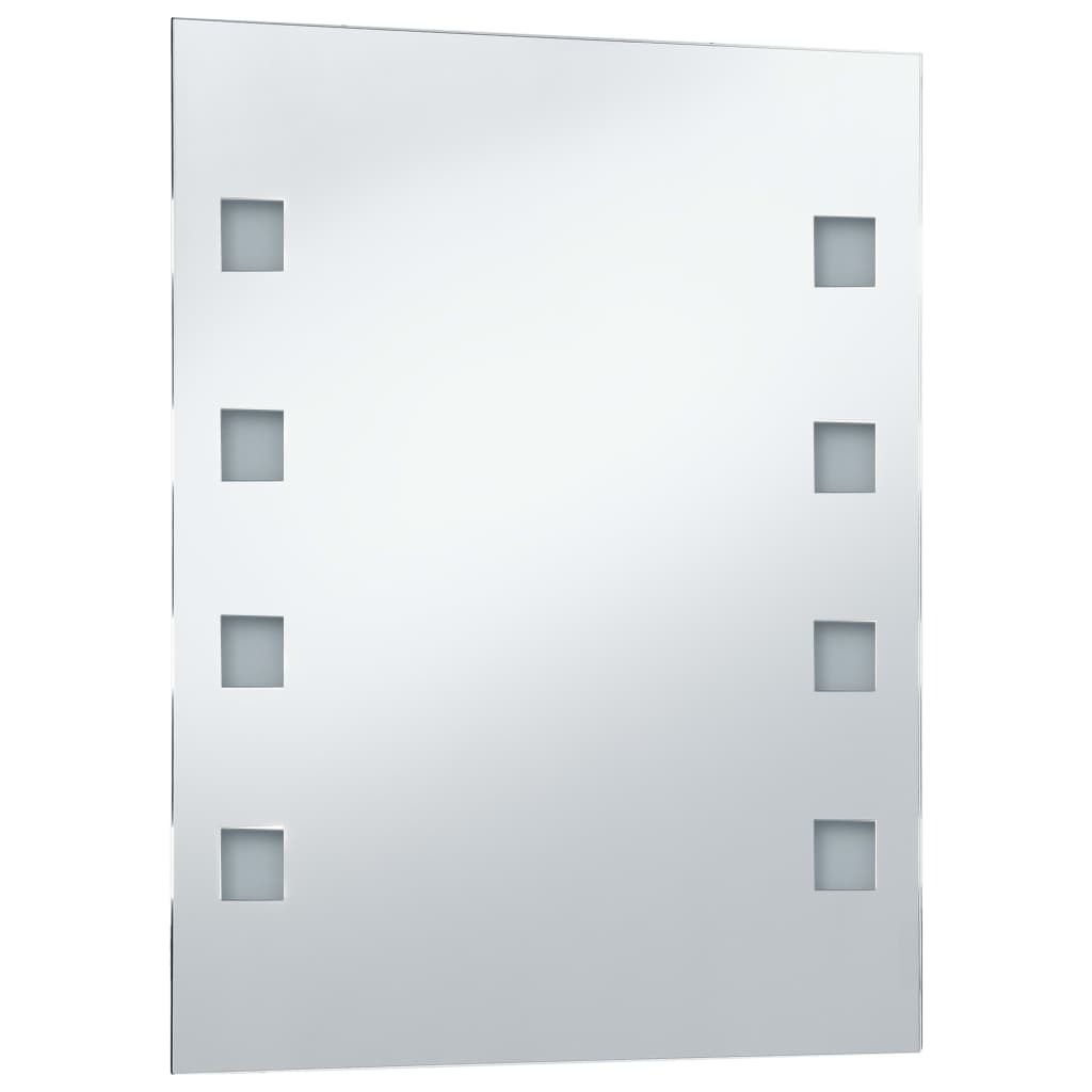 Vidaxl baderomsspeil LED 50x60 cm