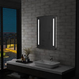 Specchio da bagno Vidaxl LED con SCHAP 60x80 cm