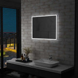 Vidaxl Badezimmerspiegel LED 80x60 cm