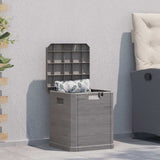 Vidaxl opbergbox voor in de tuin 90 l bruin