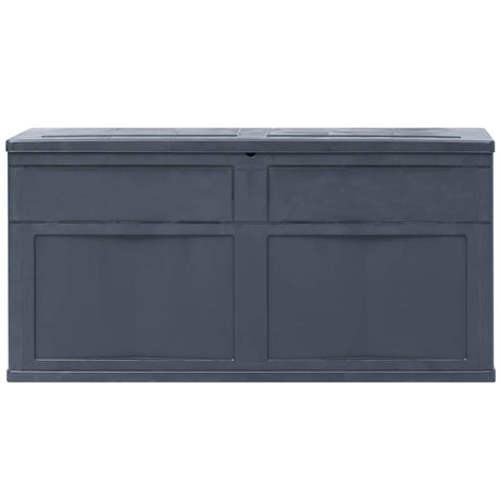 Vidaxl opbergkist 320 l zwart