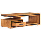 Vidaxl salontafel 100x45x33 cm massief acaciahout