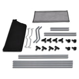 Vidaxl WASS SOURTERS mit Taschen 2 St schwarz und grau