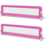 Vidaxl Kinderbetten 2 ST 150x42 cm Pink