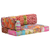 Patchwork Vidaxl Pouf Fabric