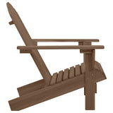 Vidaxl tuinstoel hout bruin