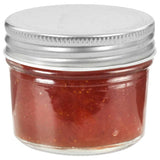 Vidaxl jampotten met zilverkleurige deksels 48 st 110 ml glas
