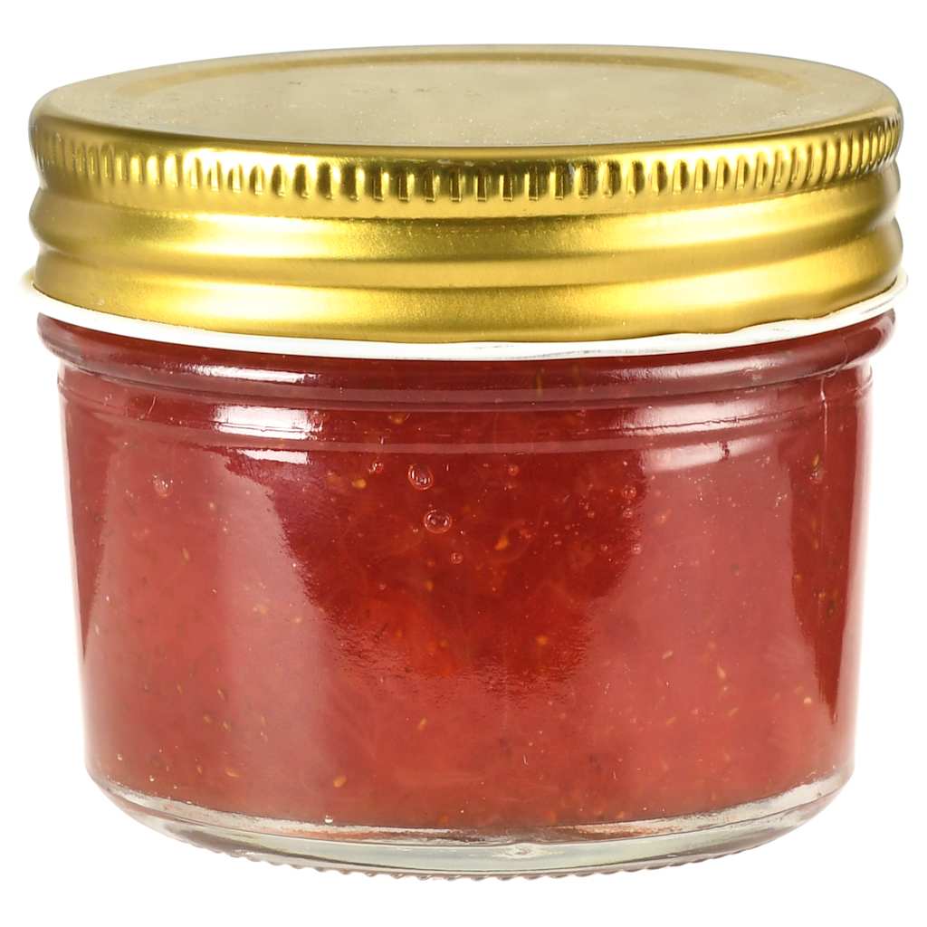 Vidaxxl Marmeladengläser mit goldfarbenem Deckel 24 Stück 110 ml Glas