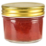 Vidaxl -Marmeladengläser mit goldgeläuteten Deckeln 48 Stcs 110 ml Glas