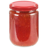 Vidaxl -Marmeladengläser mit roten Deckeln 96 ST 230 ml Glas