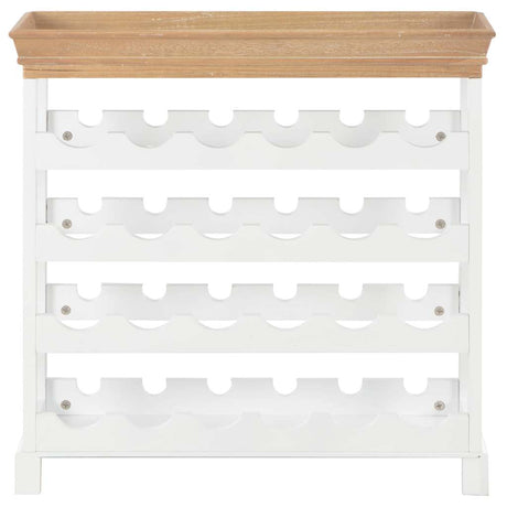 Vidaxl wijnkast 70x22,5x70,5 cm mdf wit