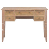 Vidaxl schrijftafel 109,5x45x77,5 cm hout bruin