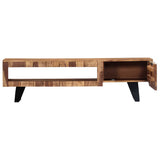 Vidaxl tv meubel 140x30x40 massief acaciahout