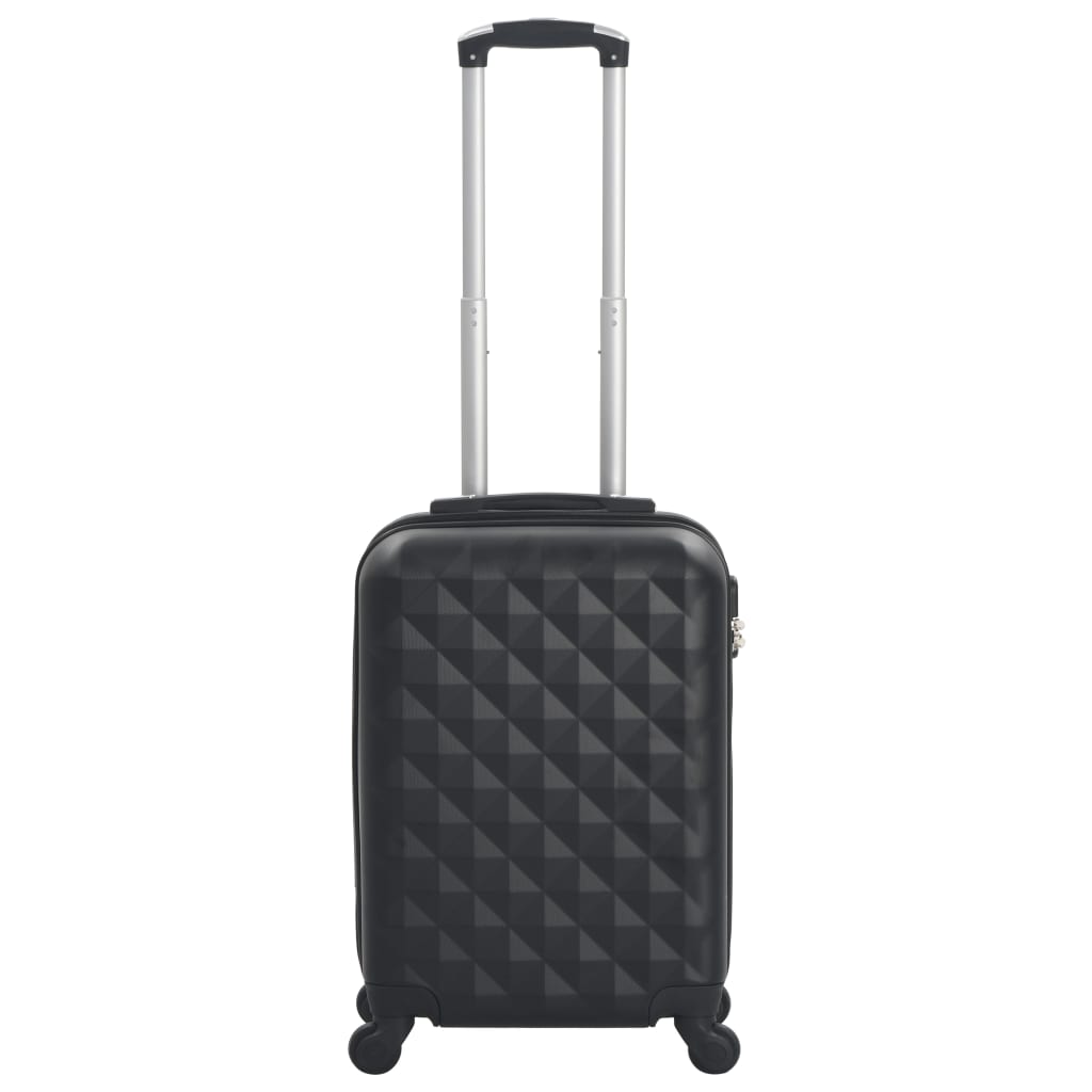 Vidaxl hard suitcase black