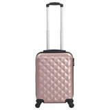 Vidaxl Hartkoffer ABS Rosé Gold